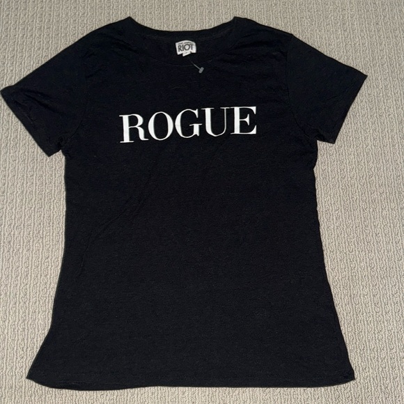 SUB_URBAN RIOT "Rogue" Graphic Short Sleeve Tee Shirt Black Seen on Megan Fox S - Picture 13 of 15